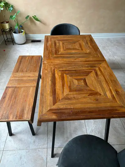 Rustic Wood Dining Table, View more