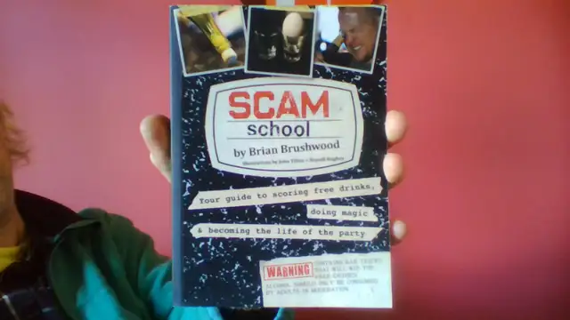 SCAM SCHOOL Brian Brushwood 2013 SOFTCOVER