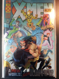 Comic-X-Men Alpha #1 (Chromium wrap around cover)
