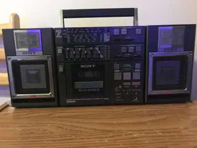 Vintage SONY CFS 9000, View more