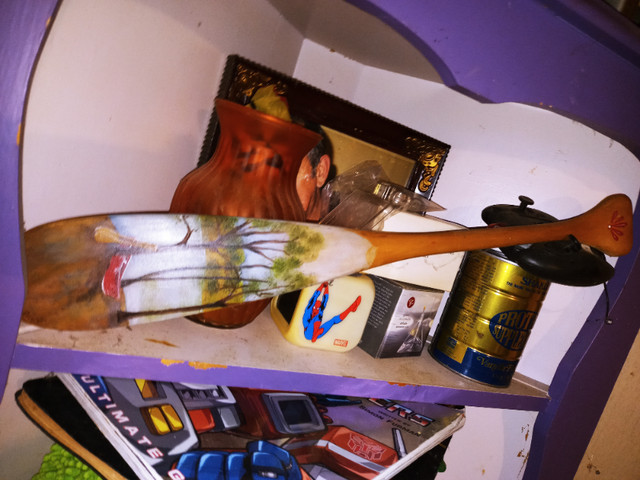 SIGNED  OAR  PADDLE  ART in Arts & Collectibles in Sarnia - Image 2
