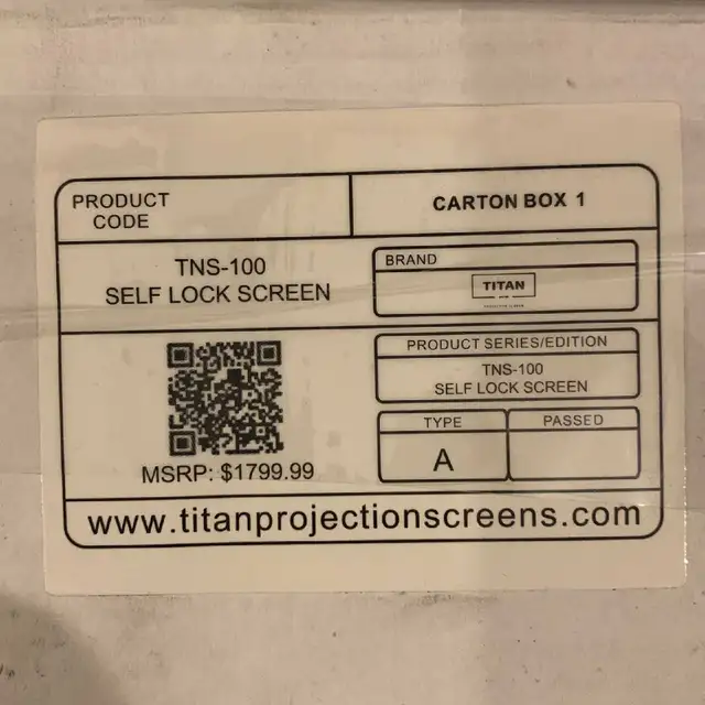 new 8K Projector and 100" screen569708163955445766