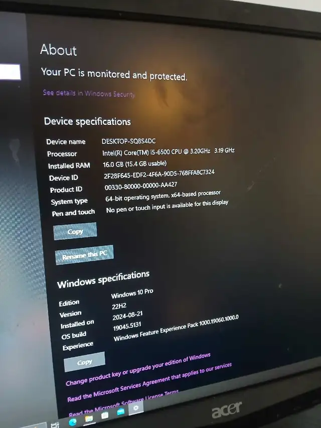 HP EliteDesk G3 in Desktop Computers in Ottawa - Image 3
