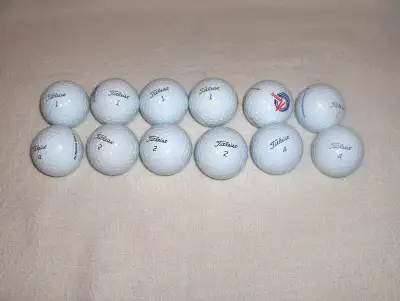 Titleist ProV1, ProV1x, Chrome Soft, coloured golf balls 4 sale, View more