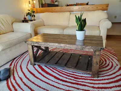 Farmhouse Style Coffee Table, View more