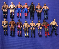  Mattel WWE action figures lot of 15 (good condition)