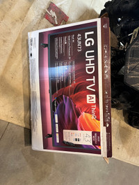 43” LG UHD  smart tv