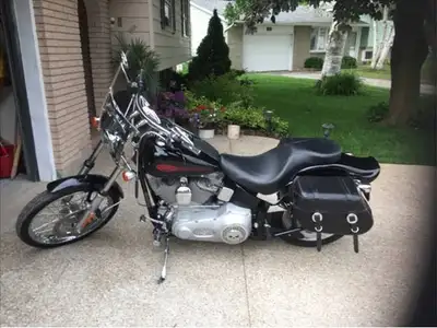 VERY clean bike! Bike is perfect - needs nothing. Dealer maintained at Georgian Bay Harley-Davidson....