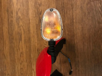 DUCATI Scrambler rear turn signals amber flasher lights new oem