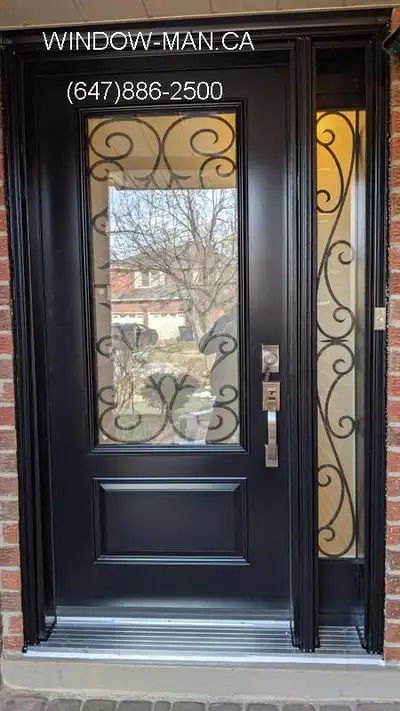 Front Door Single Entry SideLite  talk to PRO, View more