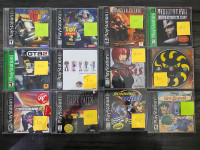 Massive lot of PS1 &amp; PS2 Games - All Tested and working!