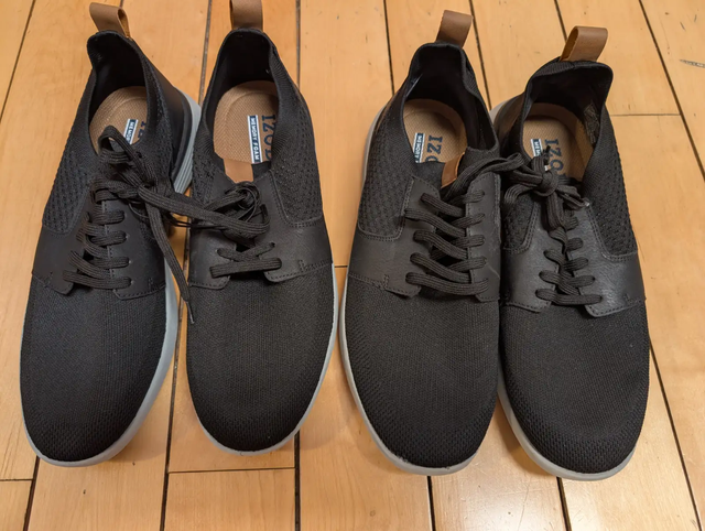 Shoes, Men's, Izod, Memory Foam, Black, Sz 10 1/2..NEW..$25.00