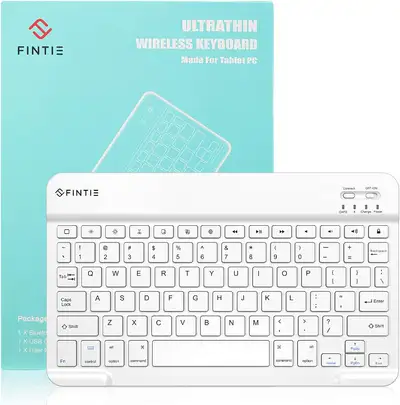 NEW Fintie 10.5-Inch Ultrathin (4mm) Wireless Bluetooth Keyboard, View more