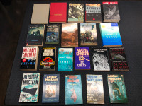 Books fiction, classics, sci-fi, spy, thriller $2ea