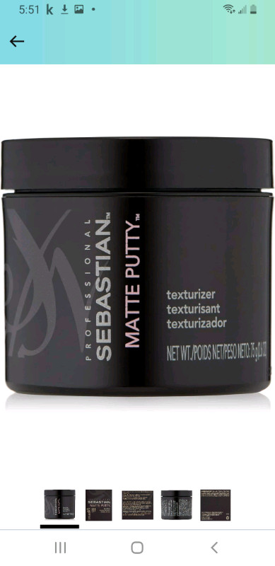 
Sebastian (SEBL8) Matte Putty soft dry Texturizer, 2.6 ounces
 in Other in City of Toronto