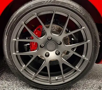 Set of Titan-7 TS-7 Forged wheels. Direct fit for ALL trim levels of 981 Cayman and Boxster as well...