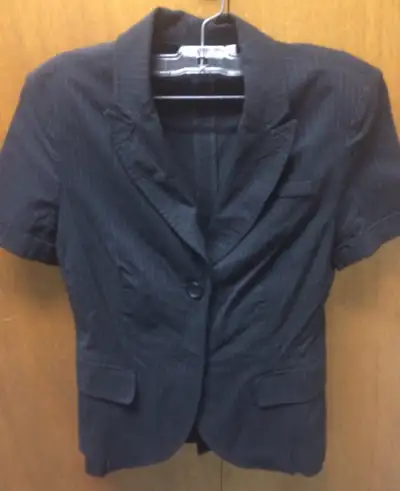 Black Blazer (short sleeved) Ricki's Size 2, View more