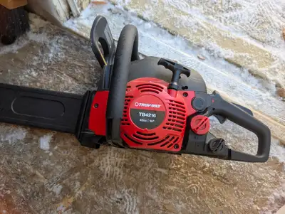 Troy Bilt 4216 chainsaw , View more