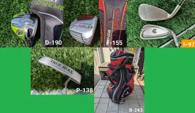 Callaway and Cleveland Complete Men’s Golf Clubs Set, View more