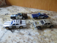 Hot Wheels Blackwall Lot Of 4 Police Cars