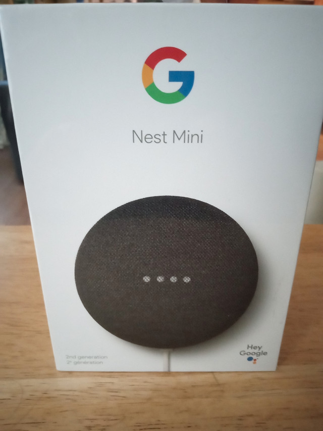 Google Nest Mini Second Generation, Brand New in General Electronics in Kingston