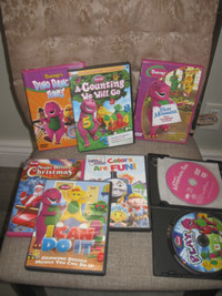 BaRnEy the Dinosaur~DVD Manners Bus Numbers Dancing Lot