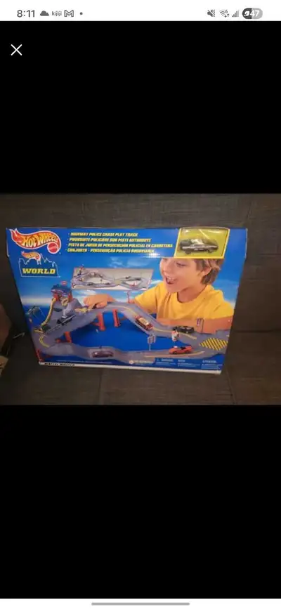 Rare 1999 Hot Wheels Highway Police Chase  89858 Factory Sealed, View more
