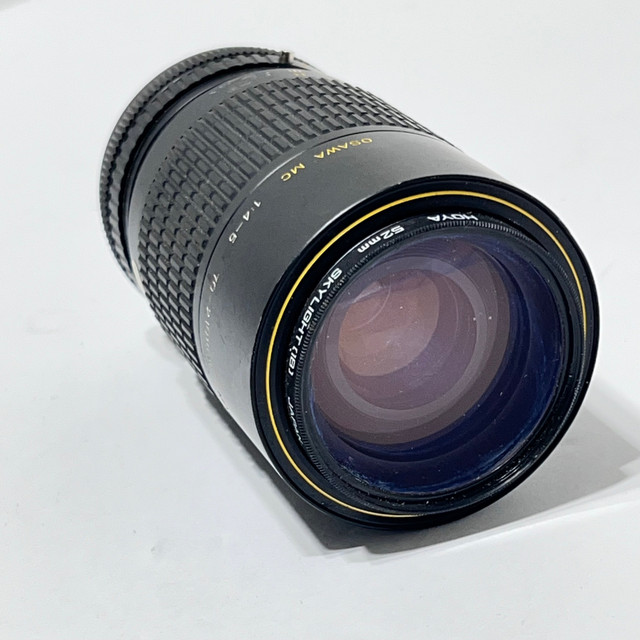 Oshawa mc 1:4-5 SLR camera lens Hoya 52mm  in Cameras & Camcorders in Winnipeg