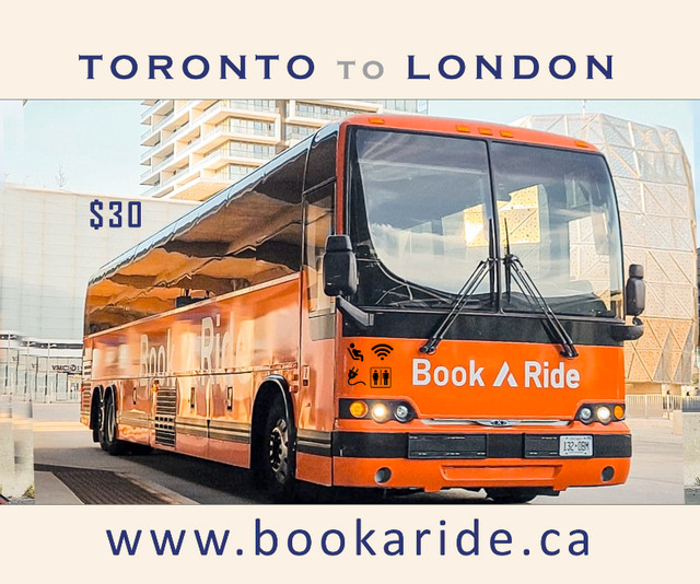 Toronto to London (via Kitchener) 7AM /5PM in Rideshare in City of Toronto - Image 2