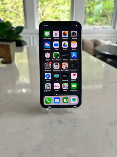 Never Been Used Apple iPhone X in Space Gray 256 GB! Item is not in its original box due to the Box...