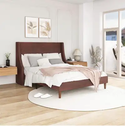 Queen Platform Bed Frame , View more