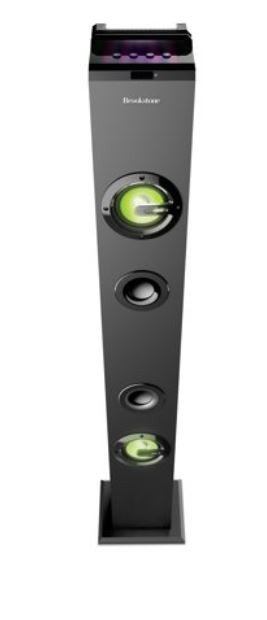 NEW Brookestone Tower Boost Light Up 38" Bluetooth Tower Speaker in Speakers in City of Toronto - Image 3