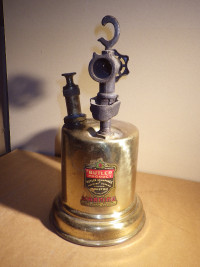 Chalumeau en laiton antique / Antique Brass Blow Torch