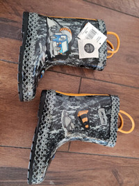 Boys insulated rainboots