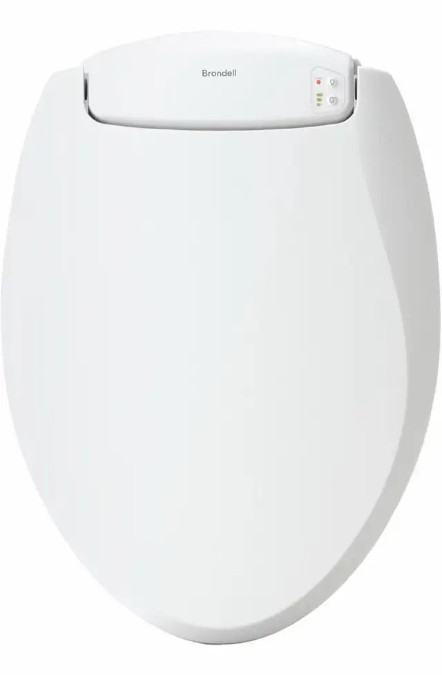 Brondell L60-EW LumaWarm Heated Nightlight Elongated Toilet Seat in Bathwares in Kitchener / Waterloo - Image 2