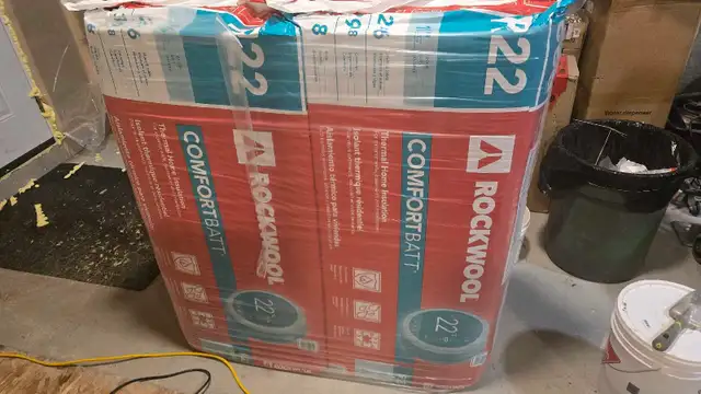 rockwool 2x6 insulation 16" on center 