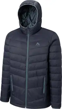 Men’s McKINLEY Joris Hooded UX Puffer Jacket-SIZE XL
