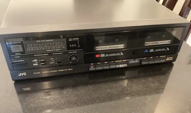JVC stereo double cassette deck in Stereo Systems & Home Theatre in Mississauga / Peel Region - Image 2