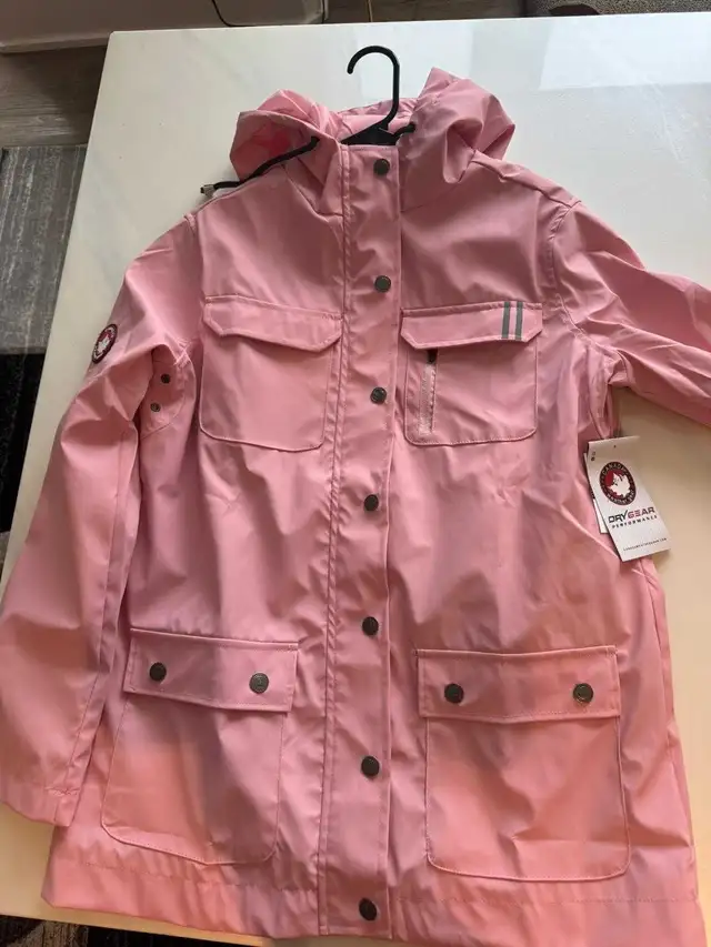 Canada Weather Gear Rain Jacket In Pink in Kids & Youth in Ottawa - Image 4