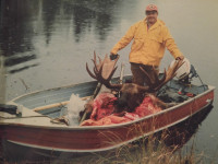 Moose Rack, Mounted Lake Trout