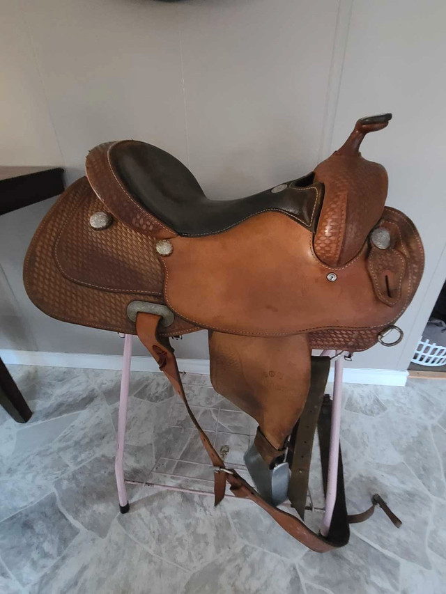 Reining saddle  in Equestrian & Livestock Accessories in Edmonton - Image 2