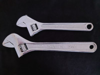 Pair of Adjustable Wrenches