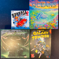 Modern Board Games - Galaxy Trucker, XenoShyft, Spyfall