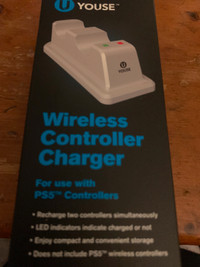 Wireless controller charger for ps-5