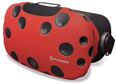 BNIB Hyperkin GelShell Headset Silicone Skin for HTC Vive (Red), View more