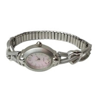 ADVANCE Heart Silver Stretch Quartz Watch