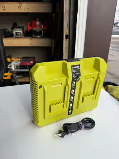 40V Dual Battery Charger for RYOBI Batteries - New, View more