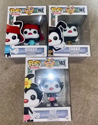 Funko Pop Animaniacs Set Wakko Yakko Dot, View more