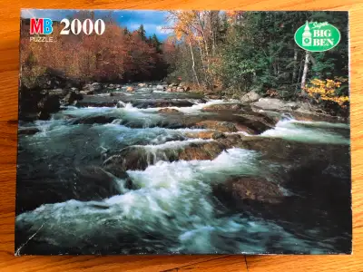 PUZZLE / CASSE-TÊTE VINTAGE *** FALL STREAM, NH ****, View more