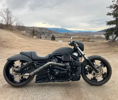 Harley Davidson VRod Custom Trask Turbo Inter cooler Custom Exhaust Thunder Max tuner 10000 km New M...